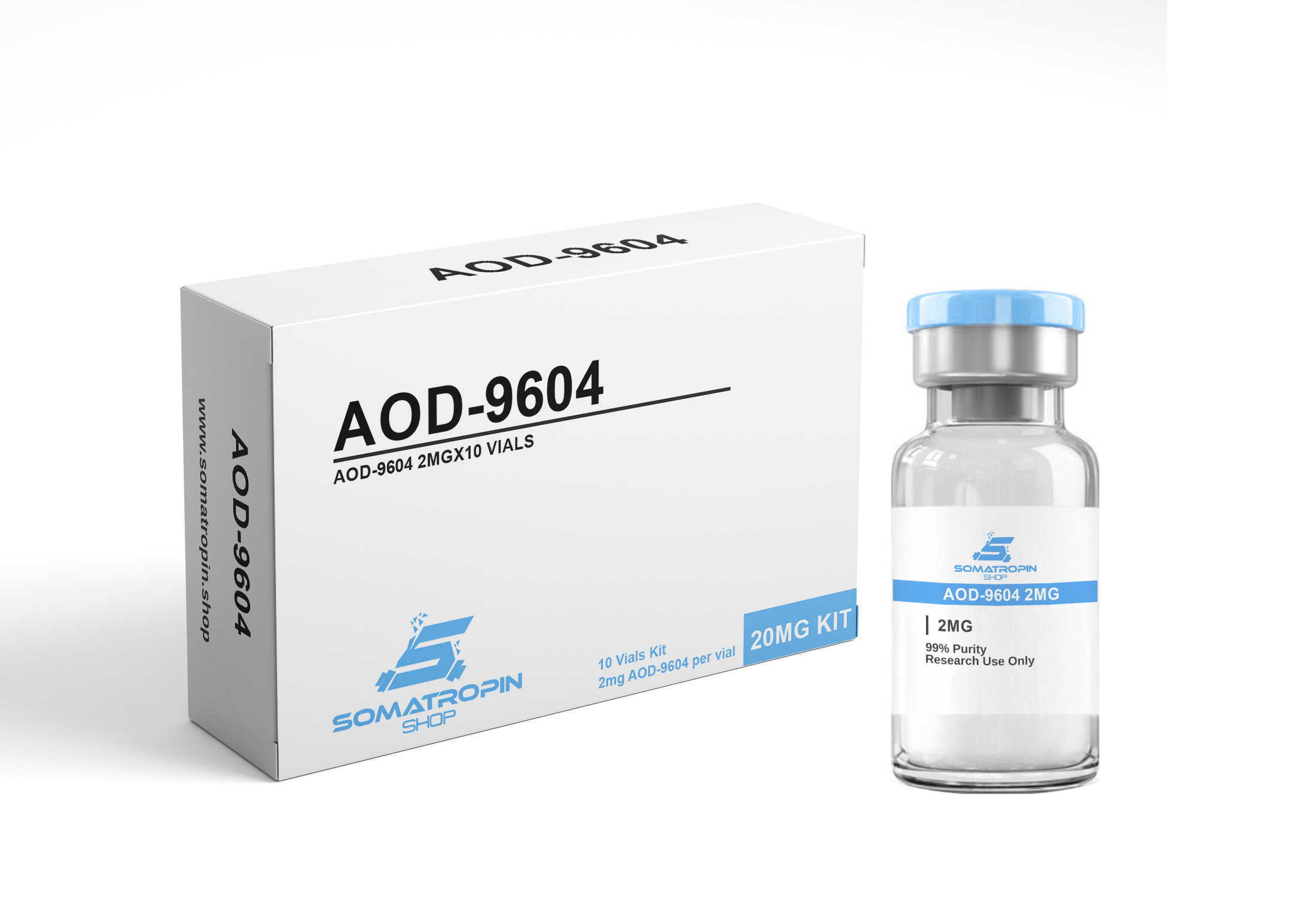 AOD9604 X 20mg Peptide Buy it Now USA Domestic